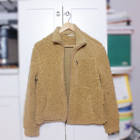 garage fluffy jacket